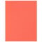 PA Paper Accents Textured Cardstock 8.5" x 11" Papaya, 73lb colored cardstock paper for card making, scrapbooking, printing, quilling and crafts, 25 piece pack